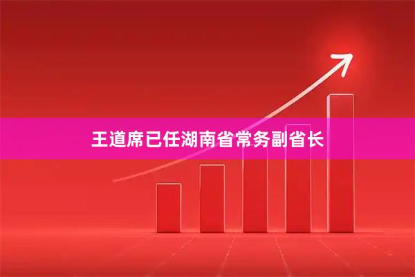 王道席已任湖南省常务副省长
