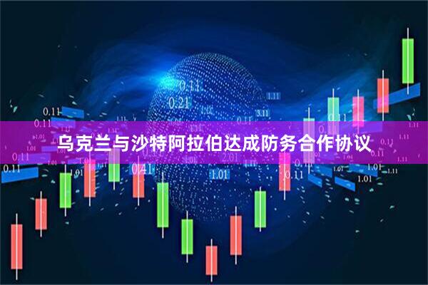 乌克兰与沙特阿拉伯达成防务合作协议