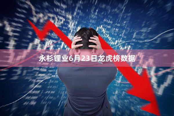 永杉锂业6月23日龙虎榜数据